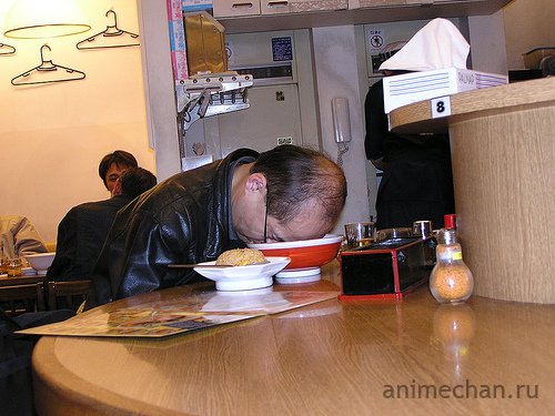 Спящие японцы