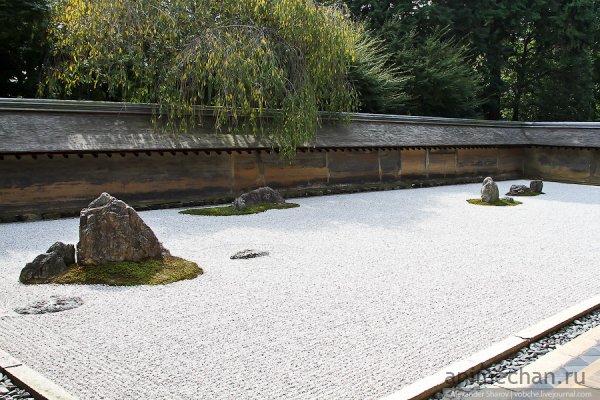 Сад камней храма Рёан-дзи