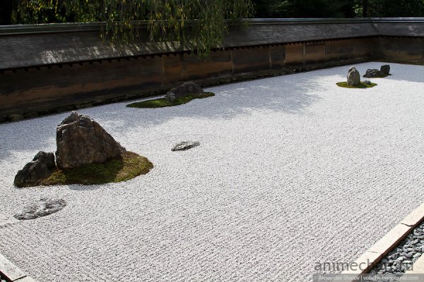 Сад камней храма Рёан-дзи