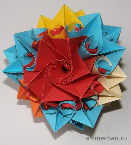 Оригами. Кусудама “Curler”