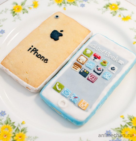 iPhone-печеньки из Японии