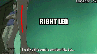 Как из правой ноги сделать левую
