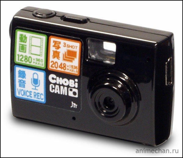 Крошечный японский фотоаппарат Chobi Mini Digital Camera