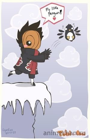 Лети, маленький пингвинчик!