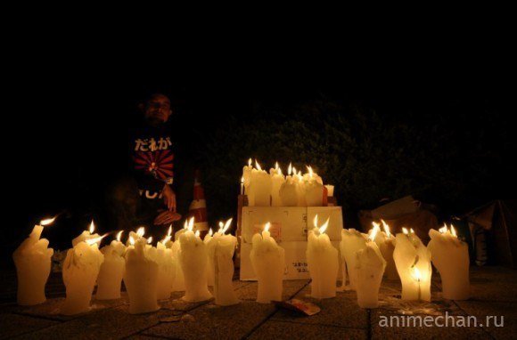 Свечи протеста