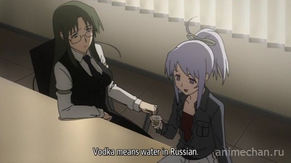 Водка означает воду в России