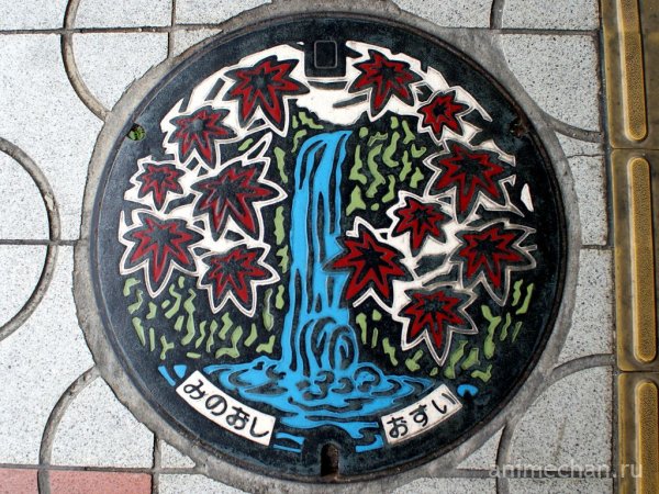 Крышки японских канализационных люков