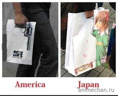 Америка и Япония