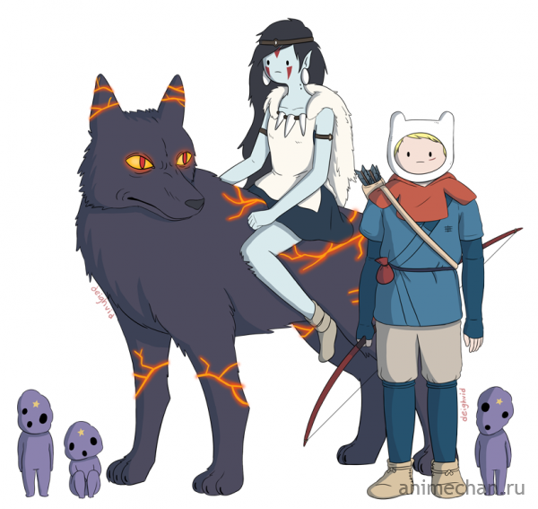 Adventure Time meets Miyazaki