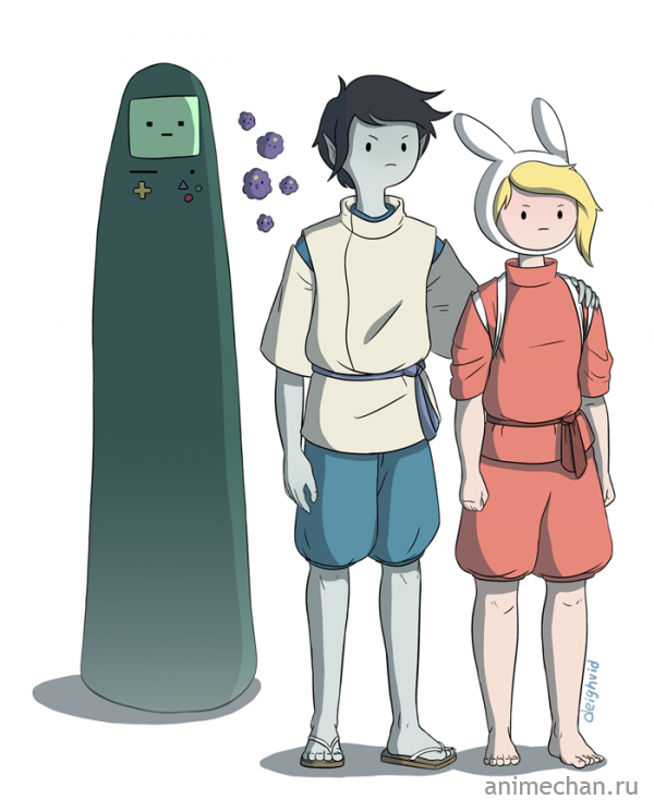 Adventure Time meets Miyazaki
