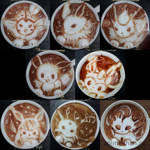 Покемон в твоей чашке кофе