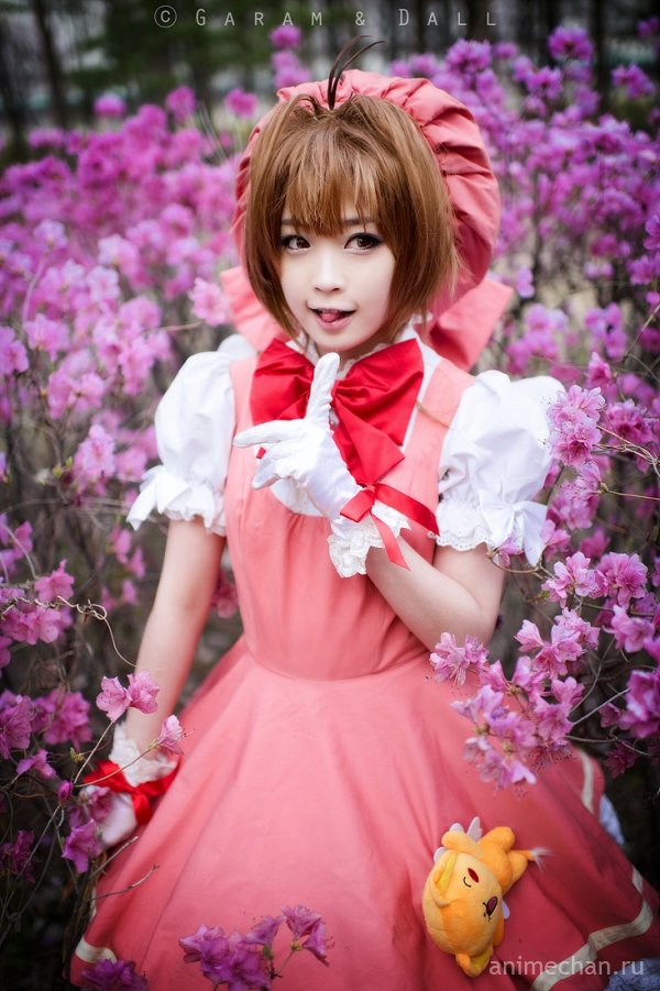 Sakura Kinomoto cosplay