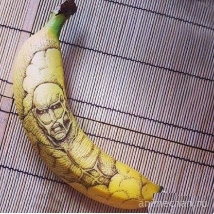Тату на бананах