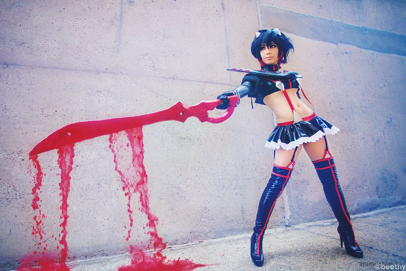 Косплей Kill la Kill - Ryuko Matoi » Аниме приколы на Аниме-тян