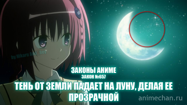 Законы аниме