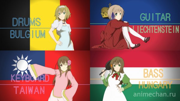 K-ON! Hetalia version