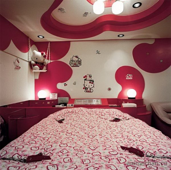 Несколько комнат в отелях любви в Японии