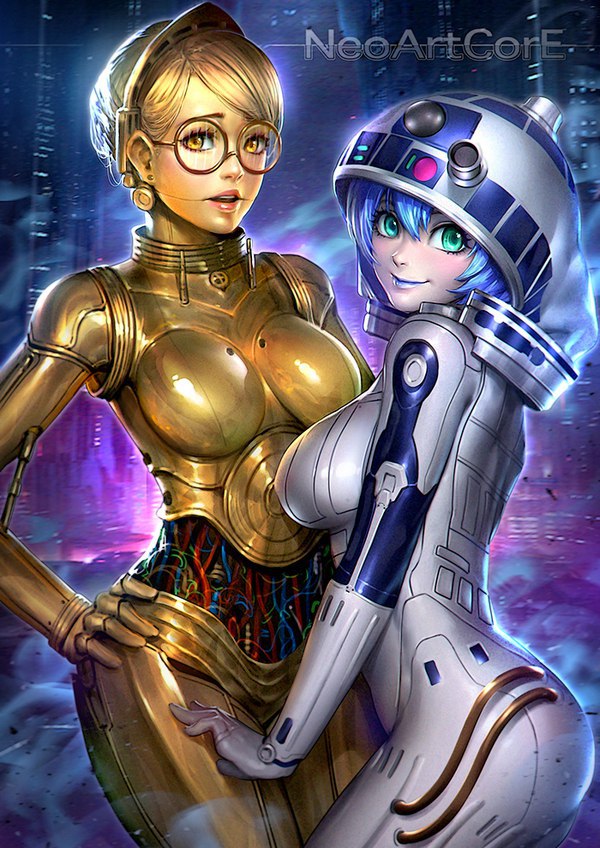 R2-D2 и  C-3PO