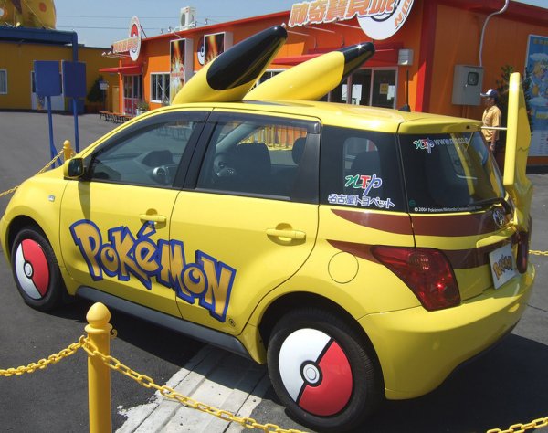 Pikachu Car