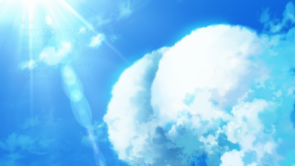 Небо как бы символизирует суть аниме