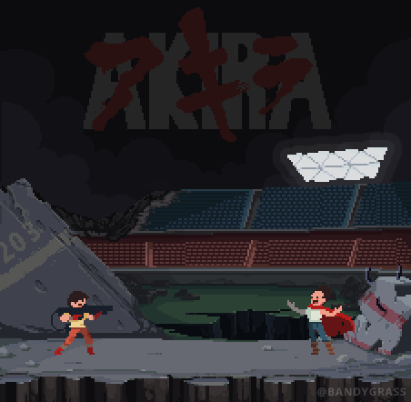 Akira в мире пикселей