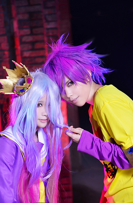 No Game No Life Cosplay by ZOEyuluecat and 七月