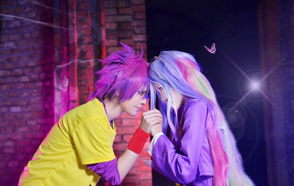 No Game No Life Cosplay by ZOEyuluecat and 七月