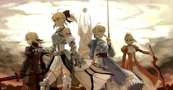 Cosplay battle: Everyone can be Saber