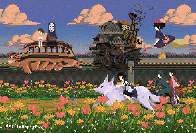Studio Ghibli by EllieMapleFox