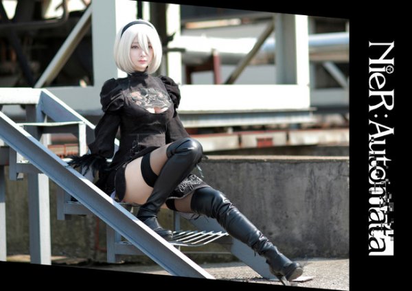 2B cosplay by Alice Haoge