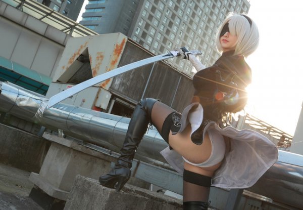 2B cosplay by Alice Haoge