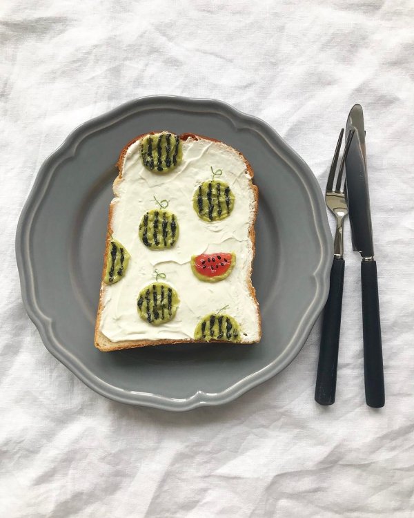 Креативные тосты от японского кулинара Эйко Мори (Eiko Mori)