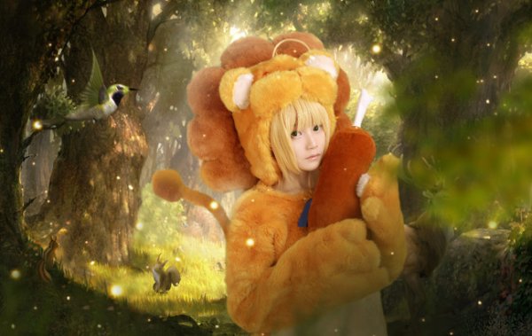 Saber Lion Cosplay by 静之冰