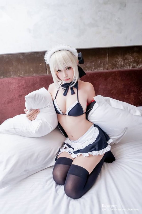 Saber Alter Maid by Ely