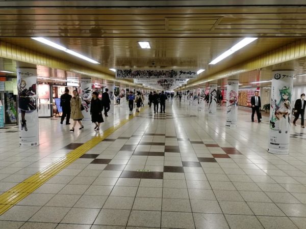 Станция Синдзюку в цветах Азур Лэйн