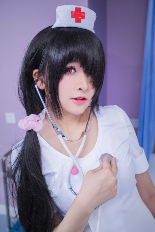 Tokisaki Kurumi Nurse Cosplay by 西米桑OwO_