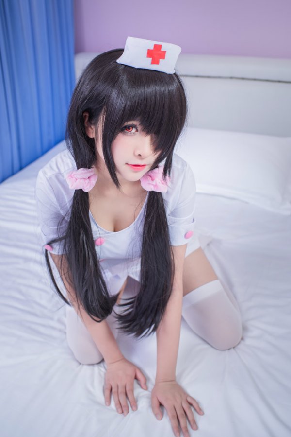 Tokisaki Kurumi Nurse Cosplay by 西米桑OwO_