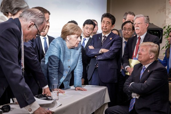 G7 summit-parody