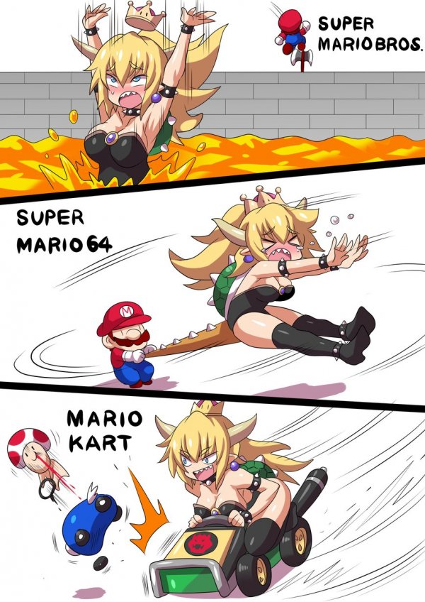 Победа над Марио