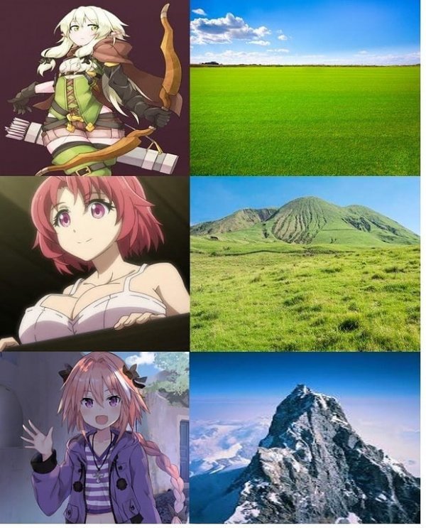 Ещё сравниваем горы 
