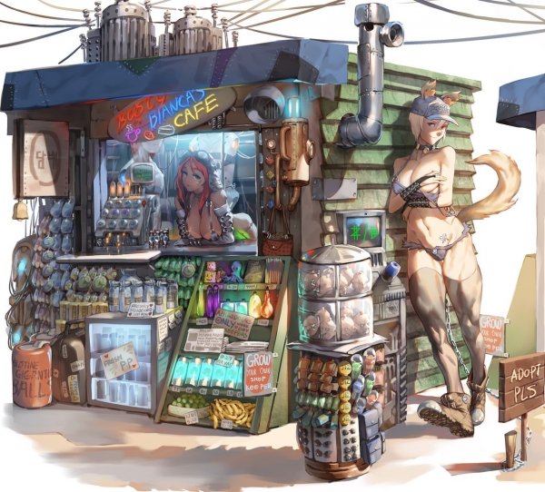 Shopkeeper piece by Saejin Oh
