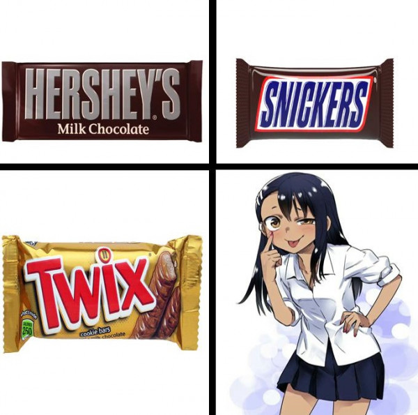 А какая у тебя любимая шоколадка?