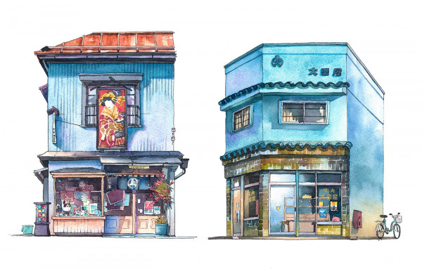 Токийские магазины в стиле Ghibli