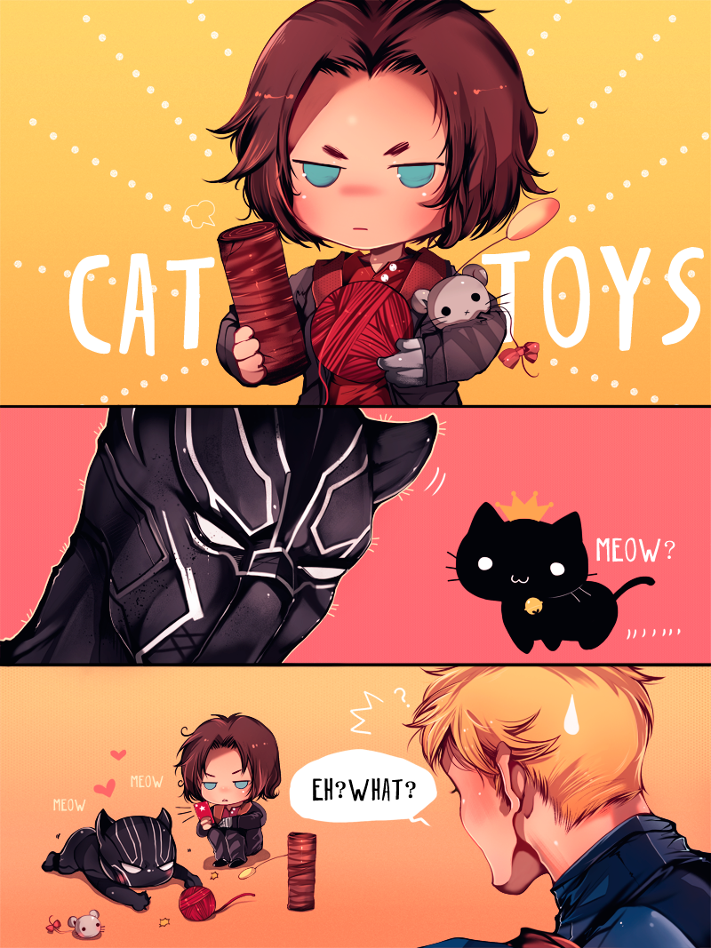 Кошачьи игрушки