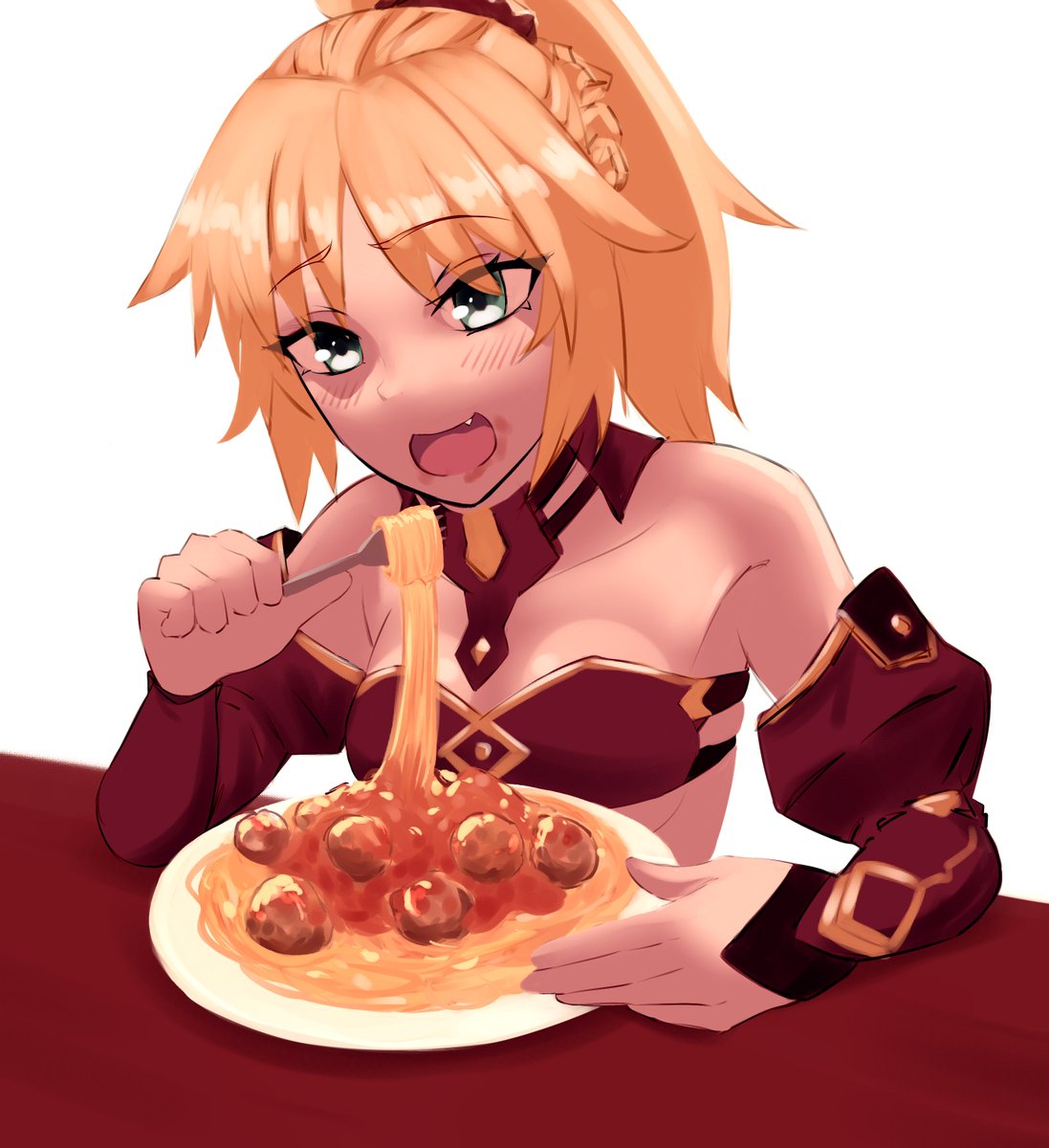 Мордредка и спагетти