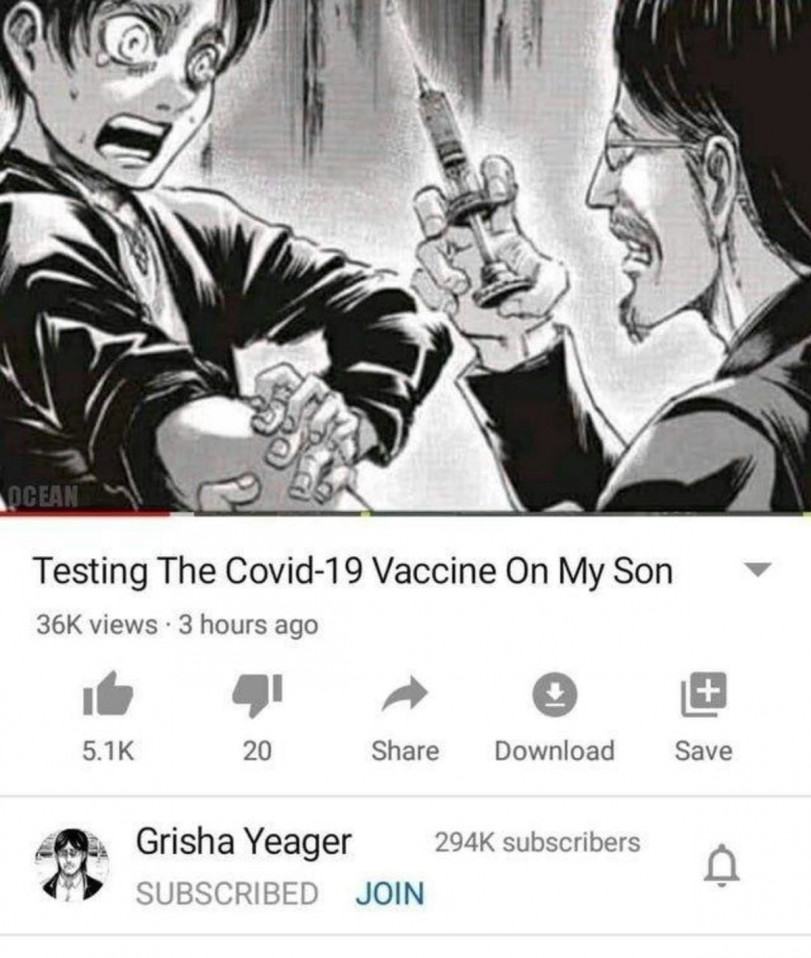 Тестирую вакцину от COVID-19 на собственном сыне