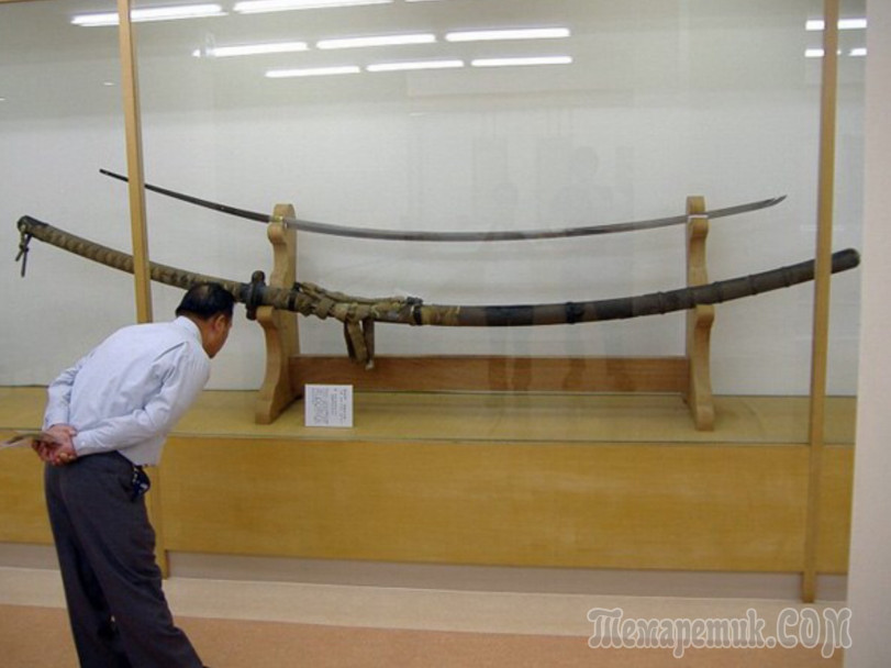 Самый длинный японский меч