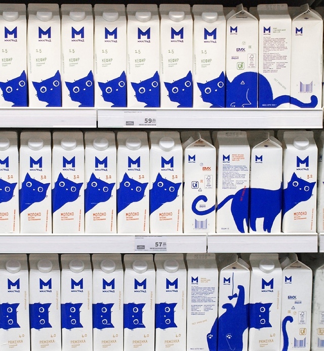 Молочная продукция от котиков