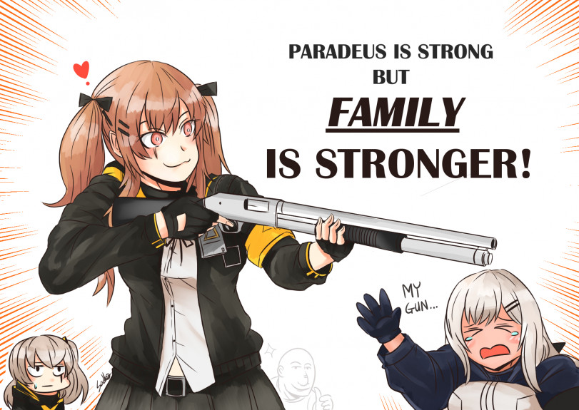 Парадеус силëн, но семья сильнее! 