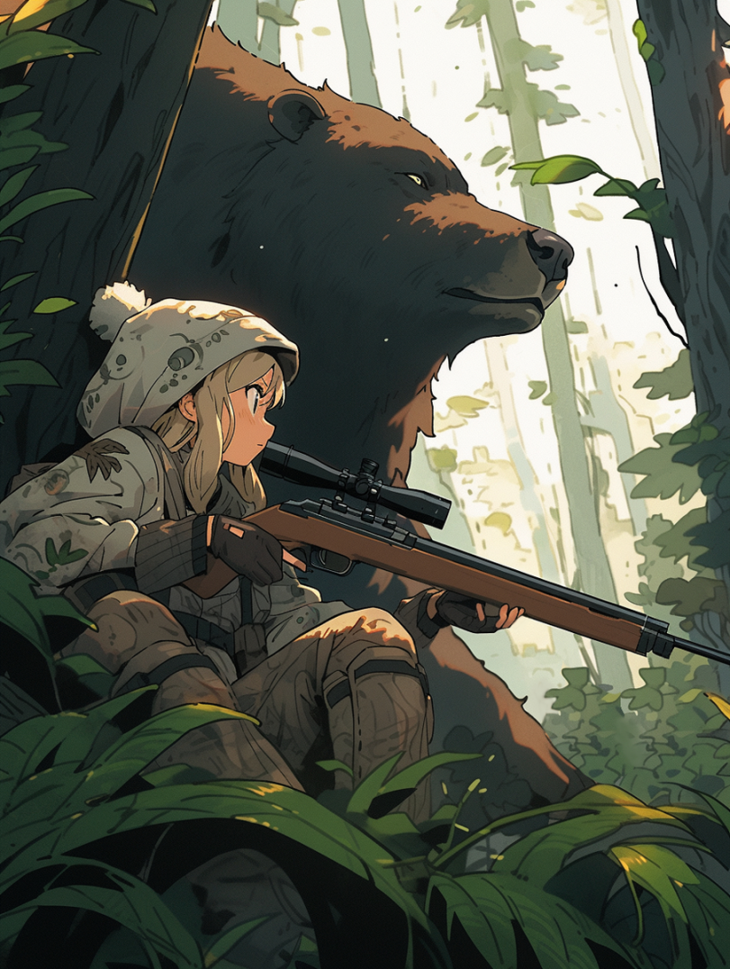 Охота (на) медведя